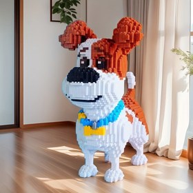 Resim 5315 adet Mac Köpek Yapı Blokları Seti, Parti Oyunu, Ofis Ev Dekorasyonu, Kendin Yap El Sanatları, Yaratıcı Bağlantılı Oyuncaklar, Mükemmel Cadılar Bayramı, Yılbaşı Hediyesi Yetişkinler için 