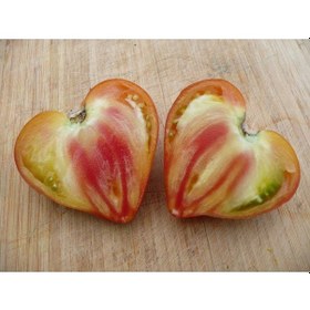 Resim 20 Adet Orange Heart Shaped Domates Tohumu 