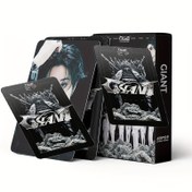 Resim 55 Kart LOMO KPOP Erkekler Grubu Koleksiyon Fotoğraf Kartları - Yüksek Kaliteli Bambu Malzeme, Canlı Siyah & Beyaz Tasarım, Arkadaşlar ve Hayranlar için Mükemmel Hediye, Hayran Malzemeleri | Canlı Kart Tasarımı | Dayanıklı Karton, Kpop Hayran Malzemeleri 