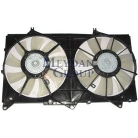 Resim Esse - Toyota Camry- 01/04 Radyatör Ve Klima Fan Davlumbazı Çiftli Komple 9+7 Kanat Esse2104813 16363-0a180 