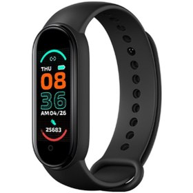 Resim Vkemall Spor Bileklik Siyah, 0.96 İnç Renkli Ekran, Kalp Atımı Ve Uyku İzleme, Hatırlatıcılar, Uzaktan Fotoğraf Çekimi 