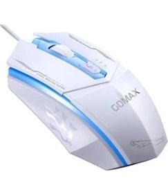 Resim GOMAX GOMAZ M1 Gaming Mouse 1600 DPI Kablolu Oyun Faresi Beyaz RGB Aydınlatma Özellikli 
