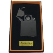 Resim Arda-Han Ticaret Usb Metal Şarjlı Çakmak 