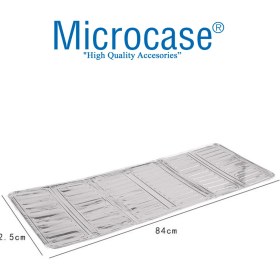 Resim Microcase Katlanır Rüzgar ve Yağ Koruyucu Alüminyum Paravan Yağ Sıçrama Koruyucu Alüminyum Levha AL4509 