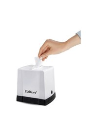 Resim Flora Cömert Peçetelik, Dekoratif Peçete Dispenseri Ve Düzenleyicisi F291 Beyaz 