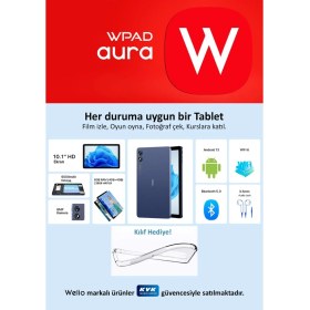 Resim Welio Wpad Auro Tablet 8GB RAM (4GB + 4GB) / 128GB Hafıza 