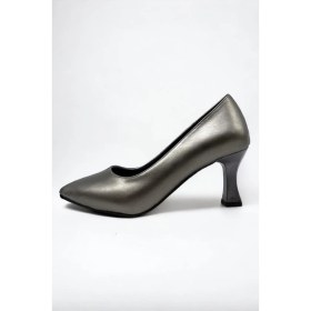 Resim Massima 9536 Platin Stiletto Kadın Ayakkabı 