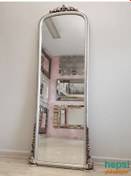 Resim Matmazel Model Gümüş Renk Varaklı Boy Aynası Gümüş 