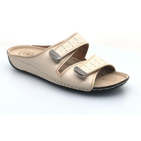 Resim Carlaverde 140511.56 Dr. Tavsiyeli Ortapedik Kadın Terlik Bej 