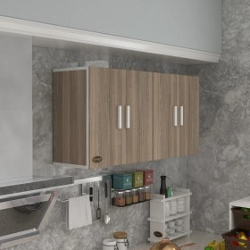 Resim Kenzlife hazır mutfak merta crd 060*120*32 mutfak banyo dolabı kapaklı raflı 