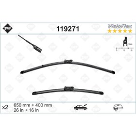 Resim Valeo SİLECEK SÜPÜRGESİ ÖN TAKIM LEON 2013 650 X 400mm 1492551706 