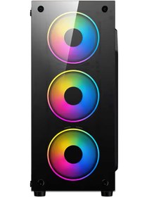 Resim IZOLY N12p Intel Core I5 3470 16gb 256ssd Rx550 4gb Masaüstü Oyun Bilgisayarı 