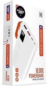 Resim Pmr 10.000 Mah Pd 22.5W Dahili Kablolu Hızlı Şarj Led Fener QC10 Beyaz Powerbank 