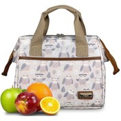 Resim Stylo Thermo Beach Bag Baykuş Bej 