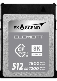 Resim Exascend 512gb Element Serisi Cfexpress Typeb Hafızakartı 