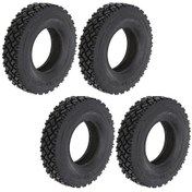 Resim Geekyou 1/14 Tamiya Traktör Kamyonu İçin 20mm Genişlikli Kauçuk Lastik, Spreyi Dahil, Anti-skayma, Dayanıklı, 4 Adet Paket 