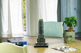 Resim Ravensburger 3 Boyutlu Plastik Puzzle Işıklı Empire State 125661 
