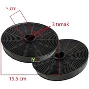 Resim Termikel Uyumlu Tigris Davlumbaz Aspiratör Karbon Filtresi 