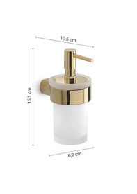 Resim Pirenei Duvara Monte Sıvı Sabunluk - Altın 