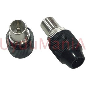 Resim Oksan Tv Anten Fiş Erkek 100 Adet 