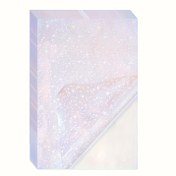 Resim 50 Sayfa Holografik Vinil Soğuk Laminasyon Filmi - 10.41x7.37 cm Yapışkan Kaplama Etiketler, Dayanıklı ve Kolay Uygulama, Ofis, Ev veya El Sanatları Projeleri için Mükemmel, El Sanatları Temel Ürünleri, Canlı Tasarım, Kolay Uygulama, Laminasyon Makinesi/Laminasyon Cihazı 