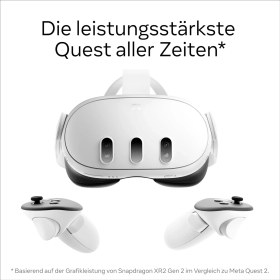 Resim Meta Quest 3 128GB Sanal Gerçeklik Gözlüğü (Avrupa Bölgesi Ürünü) 