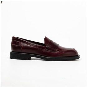 Resim Bordeaux Oxford Klasik Kadın 90q2 Frau Alıas Bordeaux 