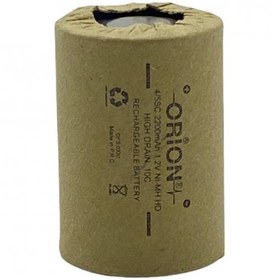 Resim Orion 1.2V Ni-MH 4/5 SC 2200mAh HD Şarjlı Punta Pili 