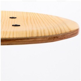 Resim Çam Tabure, Siyah Renk Meridyendukkan Metal Ayaklar ,ayarlanabilir Yükseklik Mutfak Masa Taburesi 