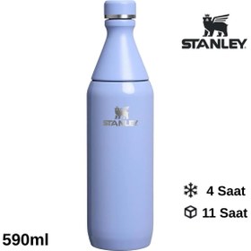 Resim Stanley The All Day Slim Su Şişesi 0.59 L Termos Kamp Matara LİLA 