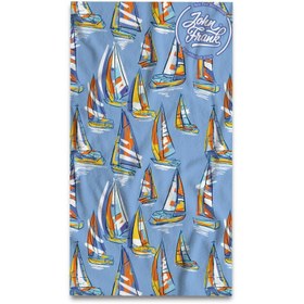 Resim John Frank Plaj Havlusu JFSSTW06-MAINE BLUE (JFSSTW06-MAINE BLUE) 
