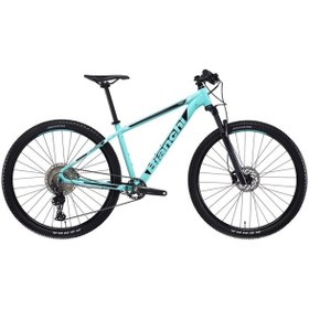 Resim Bianchi Magma 9.0 Boost Deore 1x11s 29" 48 Kadro Dağ Bisikleti (parlak Siyah / Celeste) 