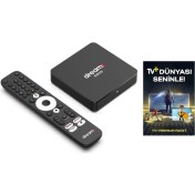 Resim Dreamstar Nova 4K Lisanslı Android TV Box (TV+ 12 Aylık Dijital Üyelik) 
