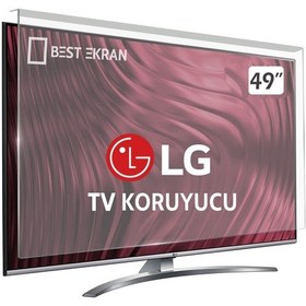 Resim Best Ekran LG Uyumlu 49" 124 Ekran TV Ekran Koruyucu 