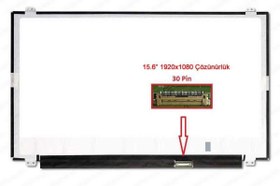 Resim LP156WF4-SPK2 Uyumlu 30 Pin 15.6 Slim Led Full HD 1920x1080 IPS Ekran Panel 