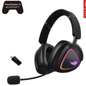 Resim Asus Rog Delta II Kablosuz Kulak Üstü Kulaklık 