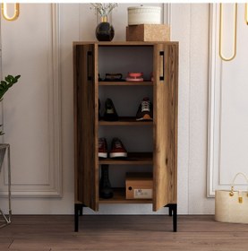 Resim Variant Prag Ayakkabılık - Ceviz / Ceviz 