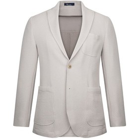 Resim Hatemoğlu Bej Slim Fit Mono Yaka Klasik Ceket 33140 Bej 