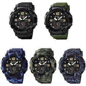 Resim Yingfu Skmeı 1637 Darbeye Dayanıklı Spor Saati, Gri-siyah, Erkek İzlesi Çok Renkli 