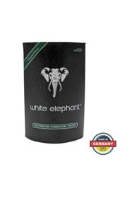 Resim White Elephant 9mm Kömürlü Pipo Filtresi 250li Paket 352475 
