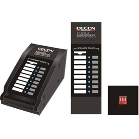 Resim DECON Dp 8000ae 8 Bölgeli Anons Mikrofon Konsolu Genişleme Ünitesi 