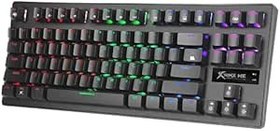 Resim UnDePlus RGB Işıklı Oyuncu Klavyesi Xtrike Me GK-979 Siyah 