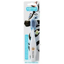 Resim Babyton Bio Çocuk Diş Fırçası Ultra Yumuşak -Zebra 