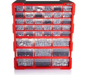 Resim Super-Bag Monoblock 39'lu Çekmece Avadanlık Seti 6001(DUVAR Montajlı) 