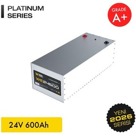 Resim Werer Energy 24V 600Ah LiFePO4 Platinum Series Bluetooth'lu Lityum Demir Fosfat Akü 