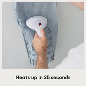 Resim Steamery Elde Taşınabilir Buharlı Pişirici: Hızlı Isınma, Kompakt Tasarım, Hassas Kumaşlar İçin Güvenli 