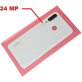 Resim Tkgz Huawei P30 Lite Arka Kapak Kamera Lensli 24 Mp Beyaz 
