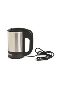 Resim Asben 24 Volt Oto Araç Kettle Araba Su Isıtıcı Çelik Kettle 