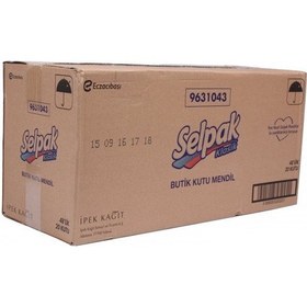 Resim Selpak Butik Kutu Mendil 48'li 20 Paket 