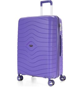 Resim Ççs 5242 Polipropilen Battal & Körüklü 3 Lü Valiz Seti-mor Mor 